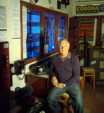 Colin Gardiner providing the commentary for the DVD!