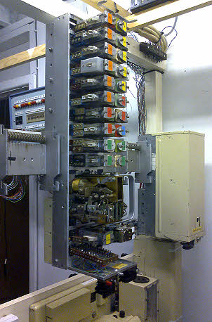 The multi input level auto auto relay set in its position at Parkend