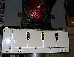 Display Board attached to Signal Post