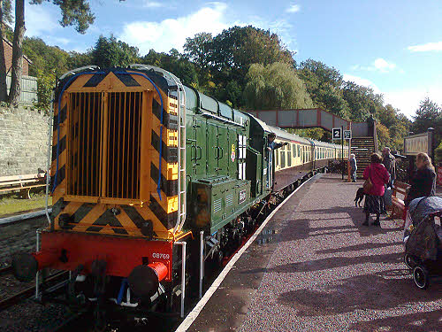 A failed Gladys being pushed into Parkend