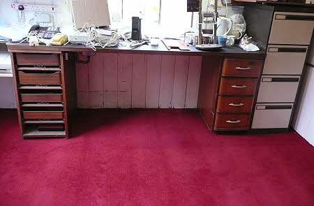 The new carpet in our officed