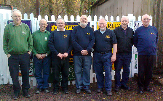 The Wednesday Gang : John Bathgate, Martin Lunn, Charles Bristow, Peter Medcalf, Rick Gillingham, Tony Macey, Ray Willey