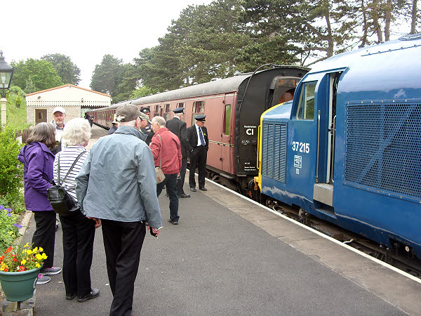 The E and T Group Outing to the Gloucester Warwick Railway
