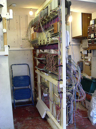 Parkend Exchange under construction at my home