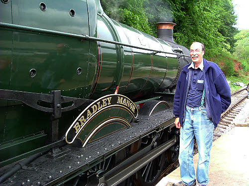 Visiting loco Bradley Manor