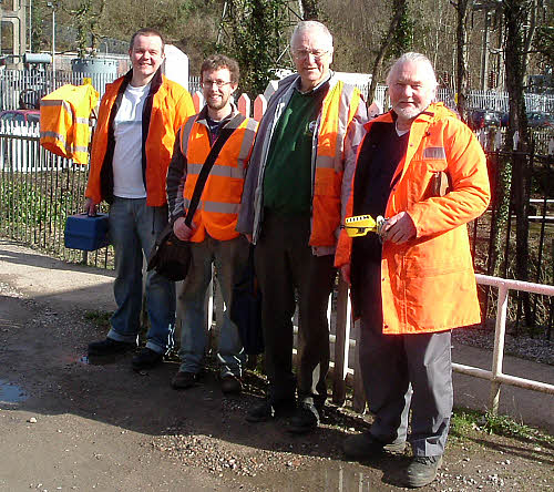 Ian Stubbs, Paul Seward, John Bathgate, Rick Gillingham, the Saturday Team