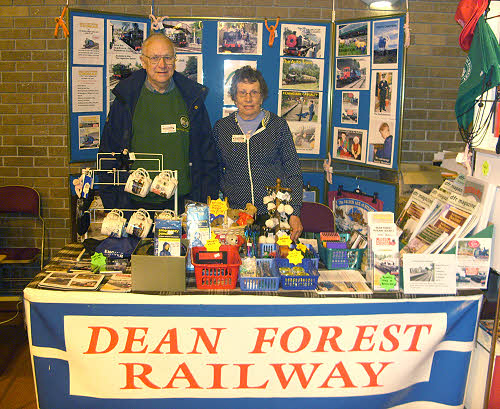 The DFR stall at the Bristol Model Railway Show 2010, Thornbury