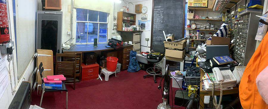 The office rearrangements