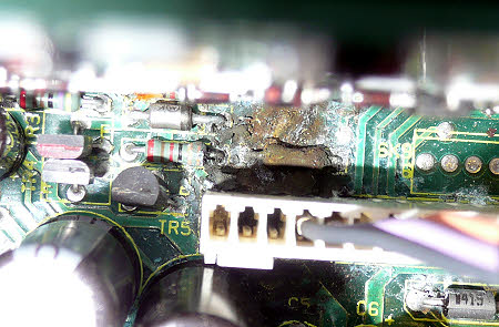 Damage to Power Unit 184