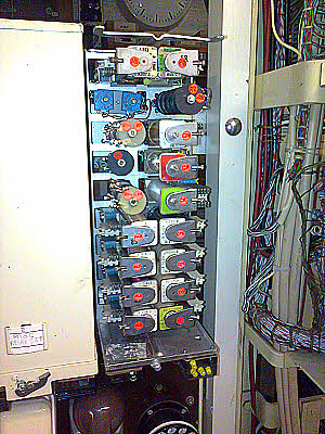 Alarm Reception and Clock Pulse Transmission Relay Set