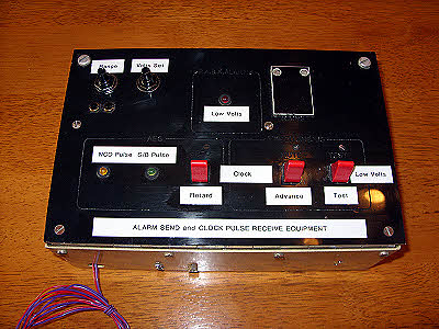 Alarm and Clock PulseEquipment for the Norchard Signal Box Line Concentrator