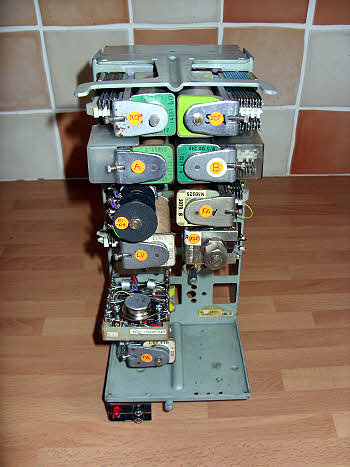 Alarm and Clock Pulse Relay Set for the Lydney Signal Box Line Concentrator