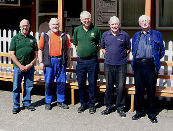 Martin Lunn, Rick Gillingham, John Bathgate, Tony Macey, Ray Willey - The Wednesday Team