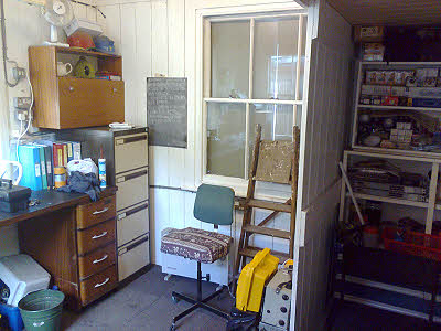 The office being reorganised