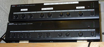 The main and standby amplifiers