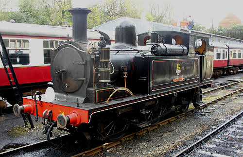 Adams Isle of Wight O2 class 044 number 24 Calbourne