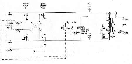 Two Button Long Distance D Phone with Relay