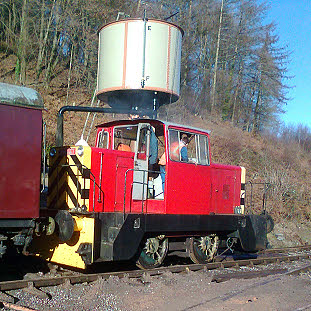 Salty, a very useful little loco for engineering jobs