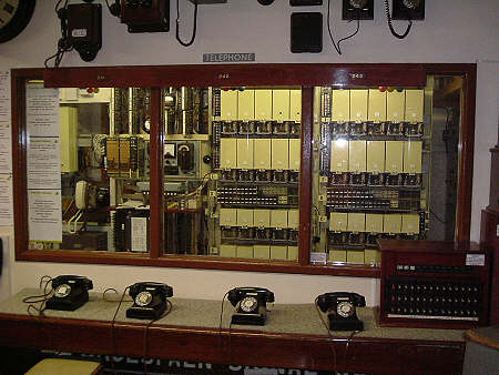 View of Norchard Exchange from the Museum