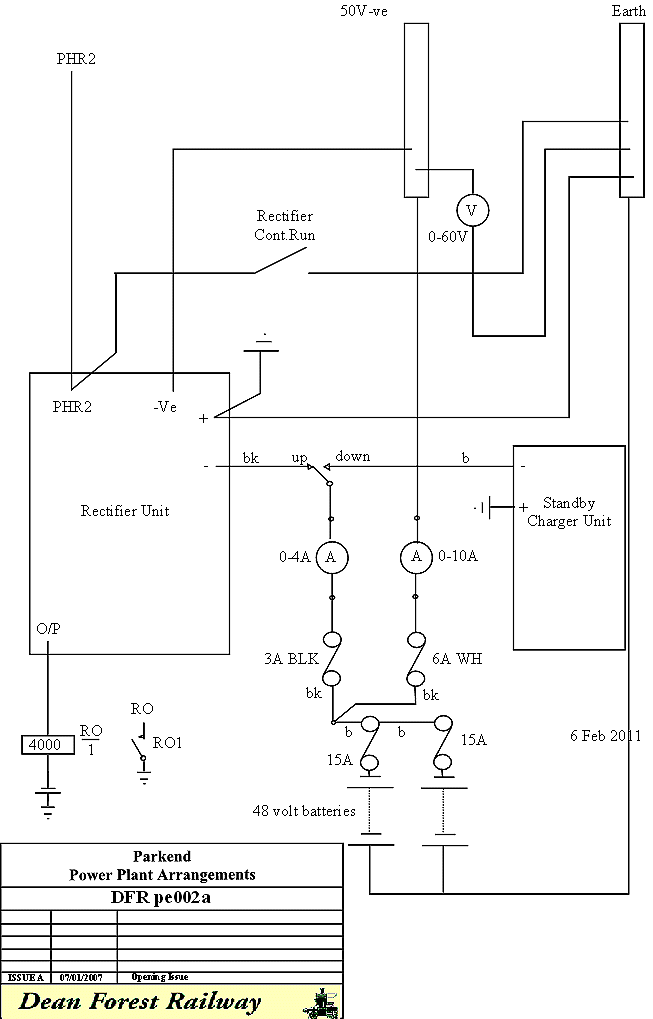 Parkend Power Circuit Diagram