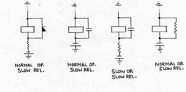 Relay delays using external components