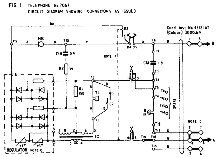 706 tele Circuit Diagram